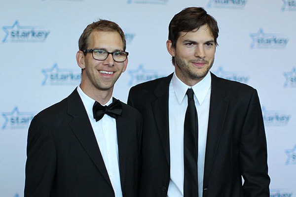 Ashton Kutcher and Michael Kutcher Ashton Kutcher