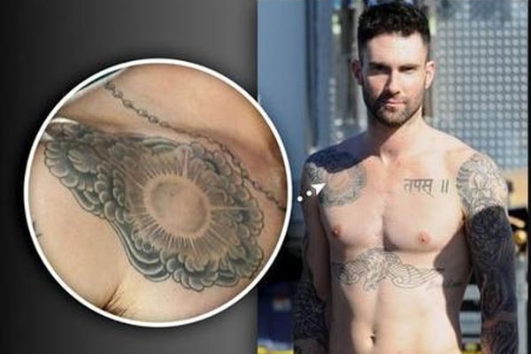 Adam Levine russian tattoos Adam Levine bad tattoo