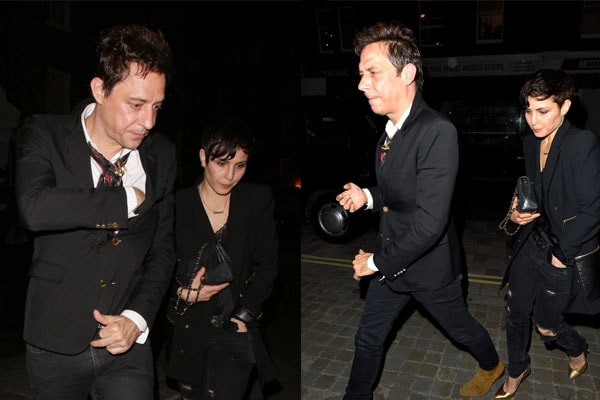 Jamie Hince and Noomi Rapace Jamie Hince and Noomi Rapace love
