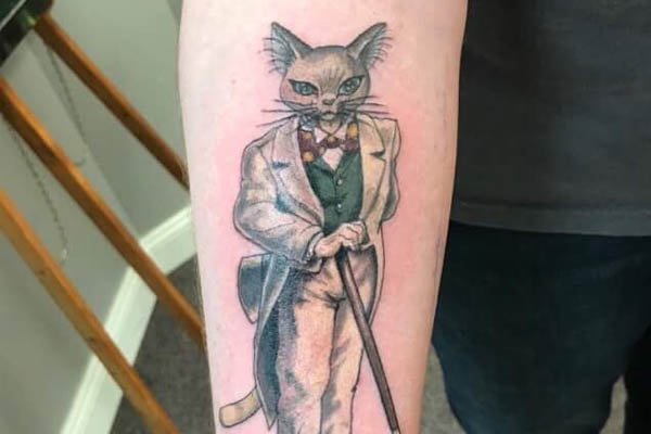Chris Stuckmann has several tattoos on his arms Chris Stuckmann's tattoos