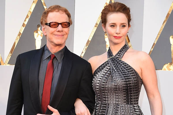 Mali Elfman is Danny Elfman's daughter Mali Elfman's father