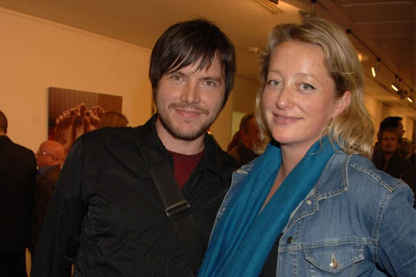 Scarlet Page and Tom Brown Scarlet Page's husband