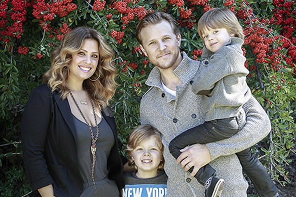 Keili Lefkovitz husband and sons Keili Lefkovitz with her husband and their children.