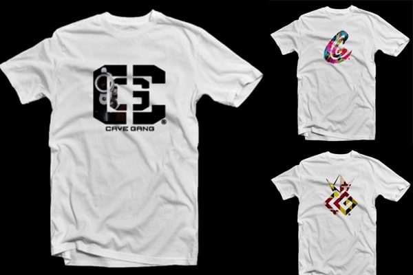 Tay Roc and Cave Gang merchandise