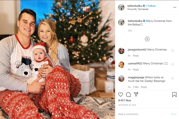 Kelton Balka Instagram Willow's parents are Kelton Balka and Josie Bates