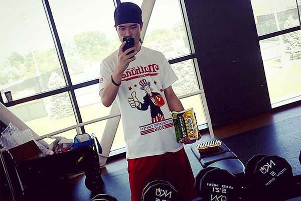 Matt Stonie gym Matt Stonie lifestyle