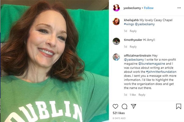 Amy Yasbeck Casey. Amy Yasbeck Wings.