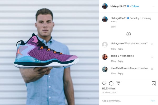 Blake Griffin Advertisements. Blake Griffin Endorsements.