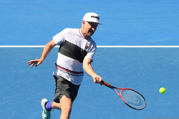 John McEnroe. John McEnroe Tennis.