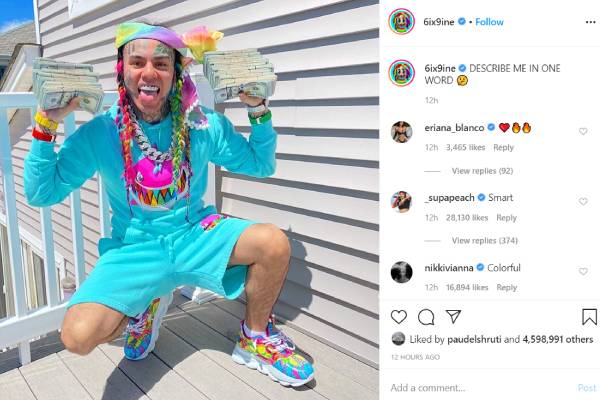 Tekashi 6ix9ine Tekashi 6ix9ine post
