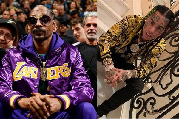 Snoop Dogg Tekashi 6ix9ine Snoop Dogg and Tekashi 6ix9ine