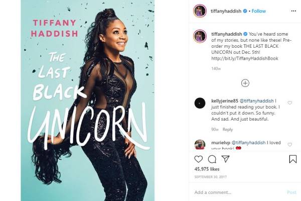 Tiffany Haddish. Tiffany Haddish Book And Merchandise.