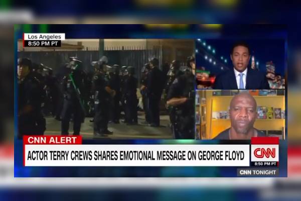 Terry Crews CNN Terry Crews emotional video