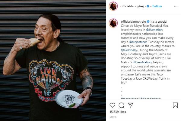 Danny Trejo. Danny Trejo Restaurants.