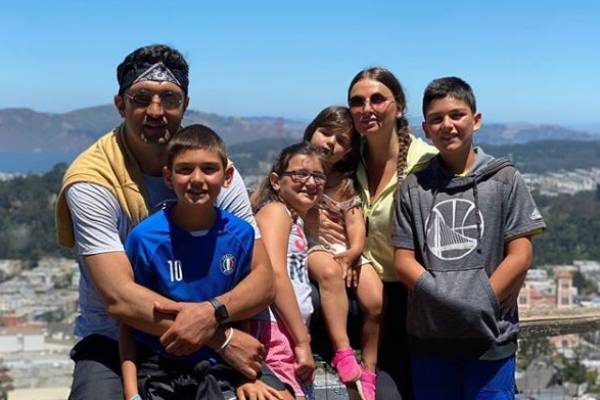 Zaza Pachulia Family. Tika Pachulia Children.