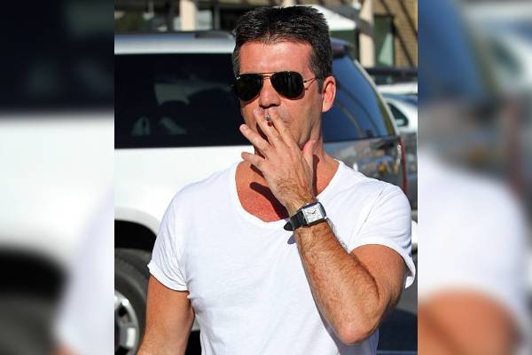 Simon Cowell Simon Cowell smoking
