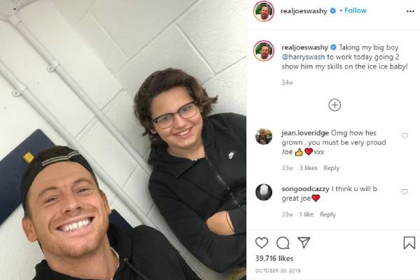 Joe Swash Emma Sophocleous. Joe Swash Son.