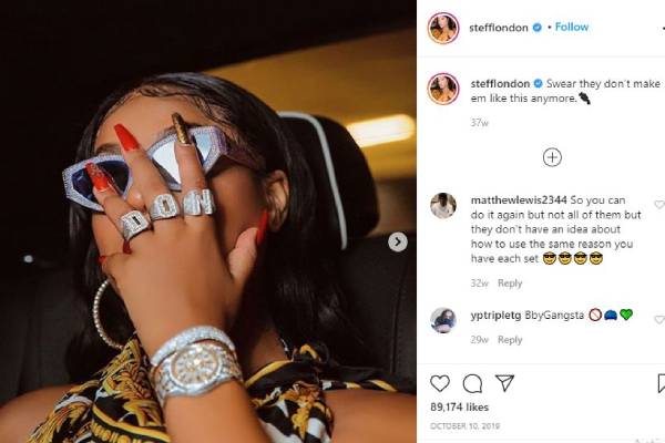 Stefflon Don Earnings. Stefflon Don Lifestyle.