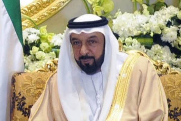 Sheikh Khalifa Bin Zayed Al Nahyan.