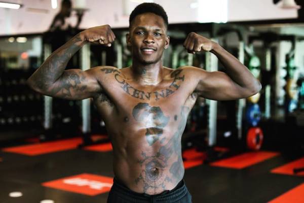 Israel Adesanya Israel Adesanya tattoos