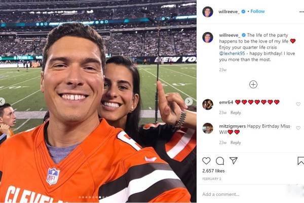 Will Reeve Girlfriend Lexi Henkel.