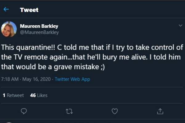 Maureen Blumhardt Twitter,