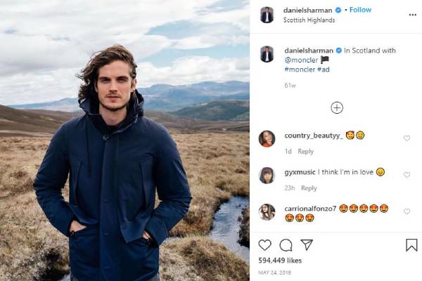 Daniel Sharman Advertisement..