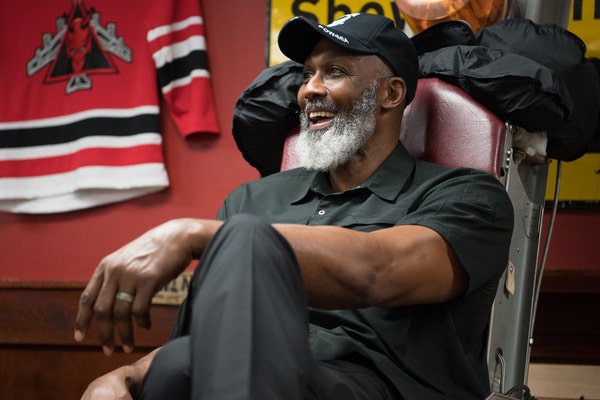 Karl Malone Karl Malone's son Demetress Bell