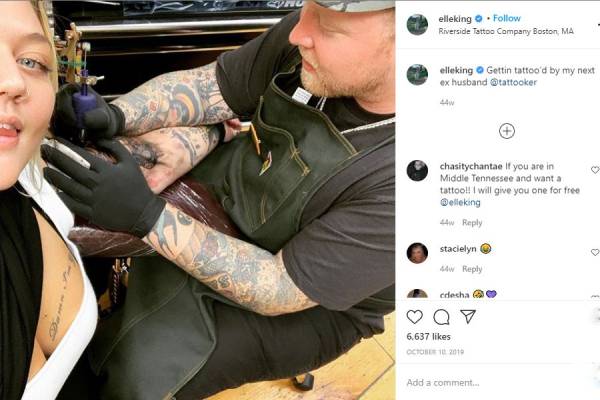 Elle King Inked.