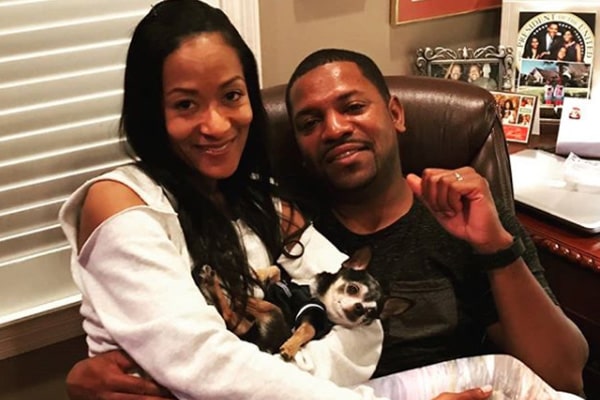 Mekhi with his Wife Mekhi Phifer with his Wife.