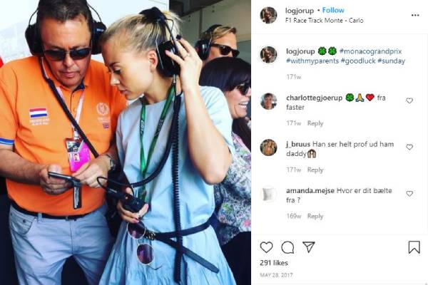 Louise Gjørup Kevin Magnussen.