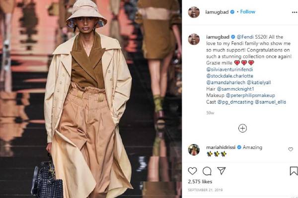 fashhion model Ugbad Abdi's net worth