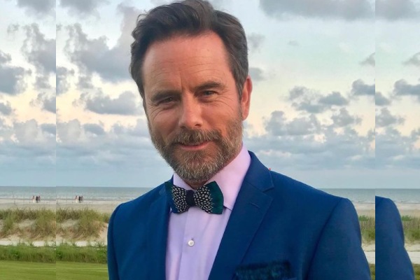 Charles Esten posing for a photo Charles Esten in The Office
