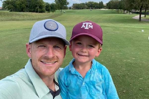 Garrett with his kid Garrett Hilbert shares lovely bonding with his kids.